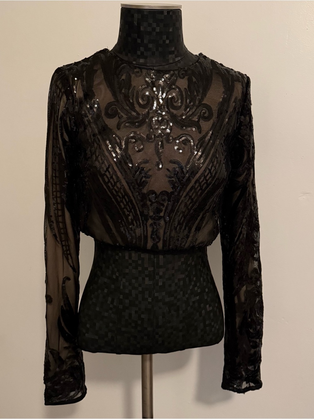 Lulus Black Blouse